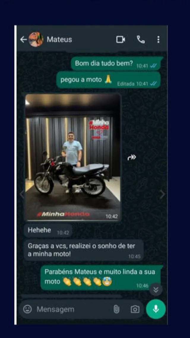 Depoimento de cliente